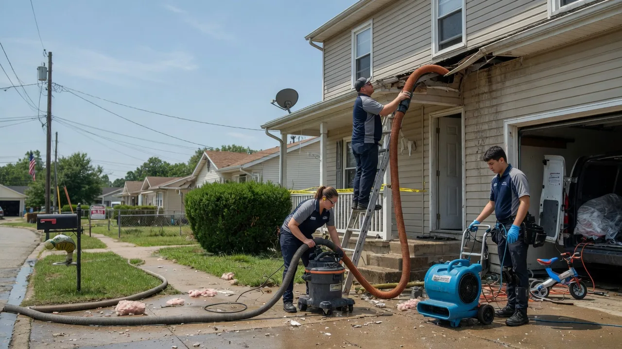 Water Damage Restoration in Center Point, IA near me